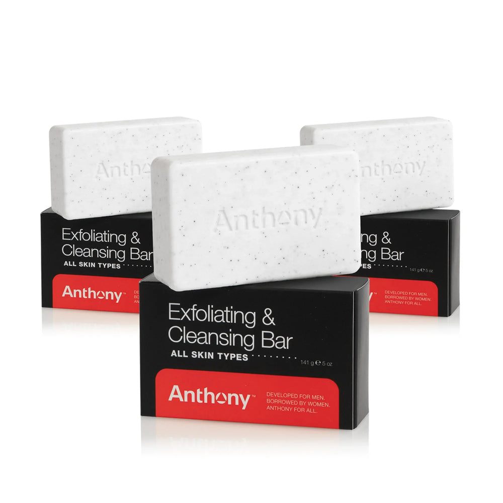 Exfoliating + Cleansing Bar 3-Pack (€66 Value)